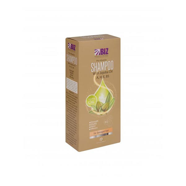 شامپو روغن جوجوبا برند دکتربیز کنترل ریزش مو-براق کننده مو با حجم300 میل